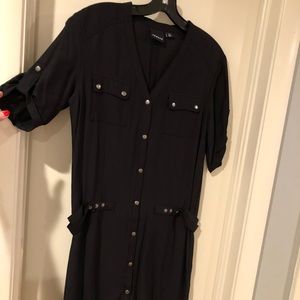 Trouve dress with silver button detail Size XS